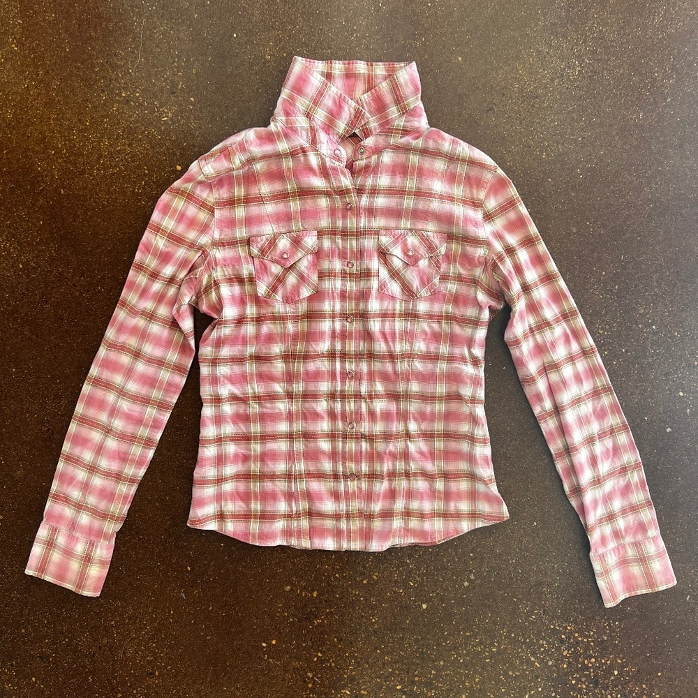 Cute button down shirt cowgirl style